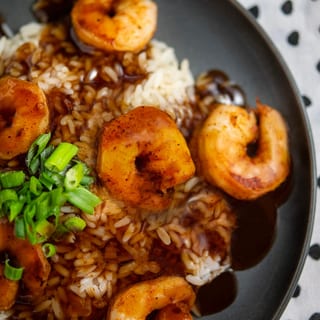 Bourbon Shrimp Bowl