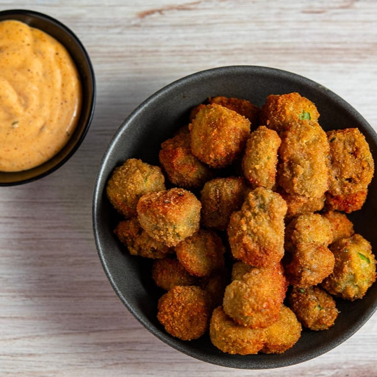 Fried Okra Delight